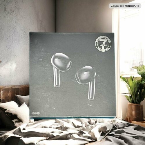 Наушники беспроводные Hoco EW43 чёрные 1089₽