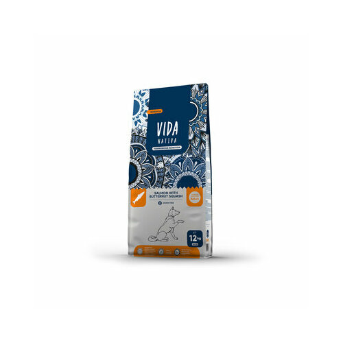VIDA Nativa корм для взрослых собак средних и крупных пород с лососем и тыквой