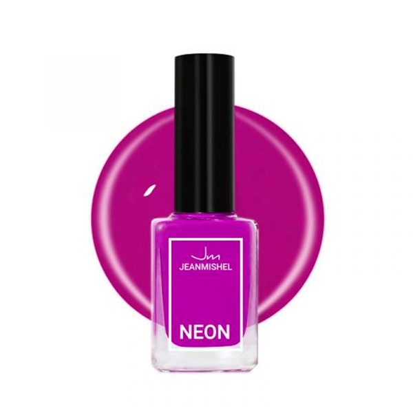 Лак для дизайна ногтей Jeanmishel Neon т.328 Purple 6 мл