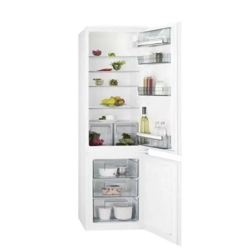 Холодильник встраиваемый AEG SCB618F3LS white