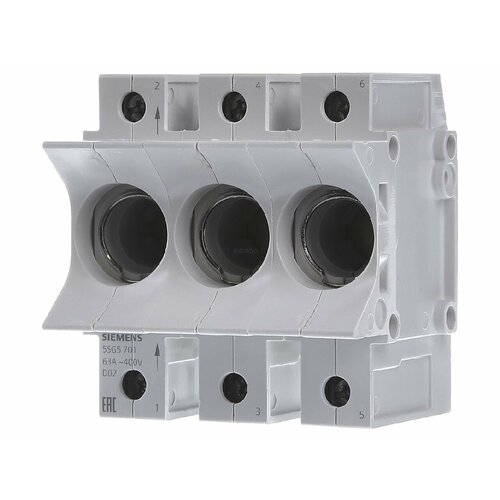 База предохранителей Neozed 3xD02 63A 5SG5701 Siemens 4001869319216 10788₽