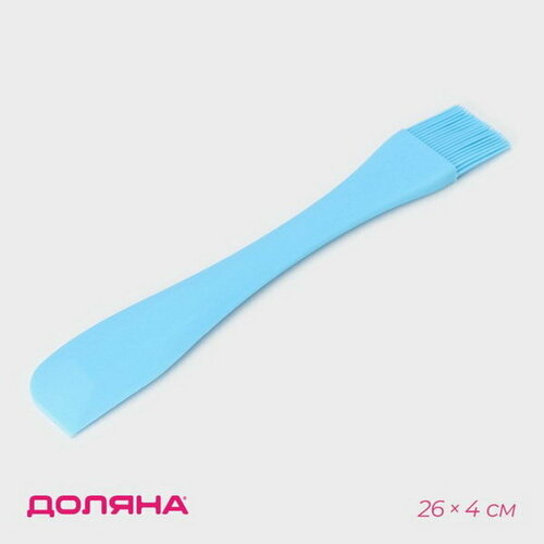 Кисть Дуэт 26x4x1 см цвет голубой 867₽