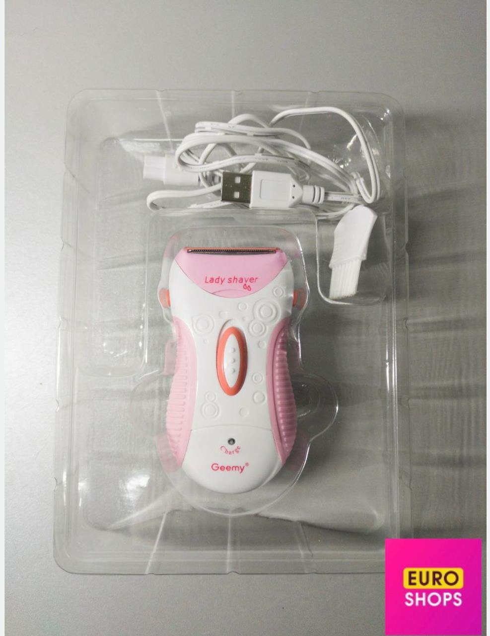 Geemy GM-3036 / профессиональный женский эпилятор / триммер для лица, для тела, для ног, для бикини и подмышек / водонепроницаемый - фотография № 2