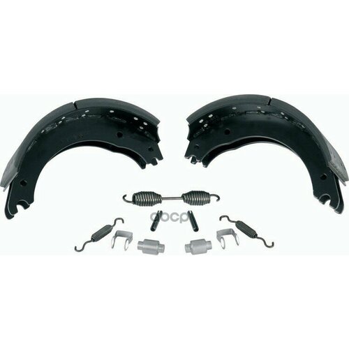 Комплект (Колодки + Накладки) 420X180 (19032); Наклепанные; Sn4218 1995 Комплект На Колесо; С Рмк WWI арт. BSK2000