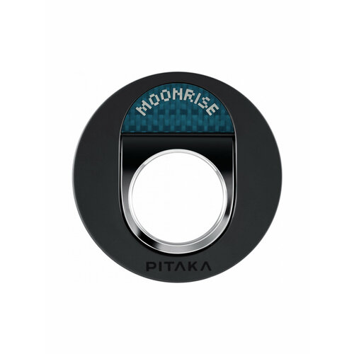 Магнитное кольцо с NFC Pitaka MagEZ Grip 2, Moonrise синий, черный