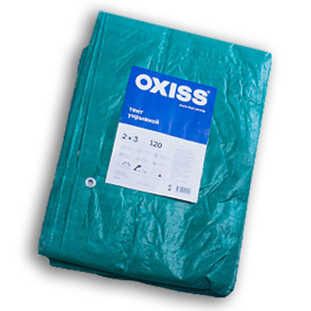 Тент укрывной OXISS 120/2/3, зеленый