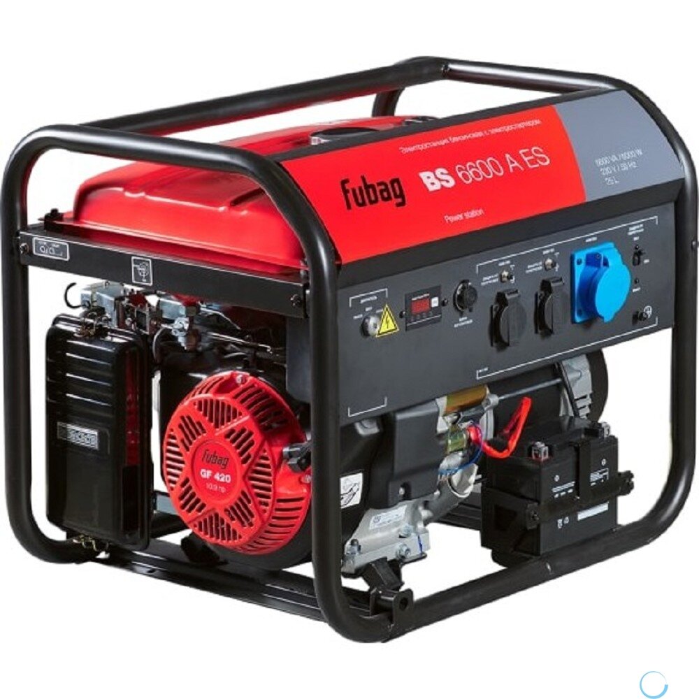 фото FUBAG BS 6600 A ES Электростанция бензиновая [641692/8641454] {Электростартер, 6.6 кВа/6.0 кВт, 230 В, 420 объем см3, 8,