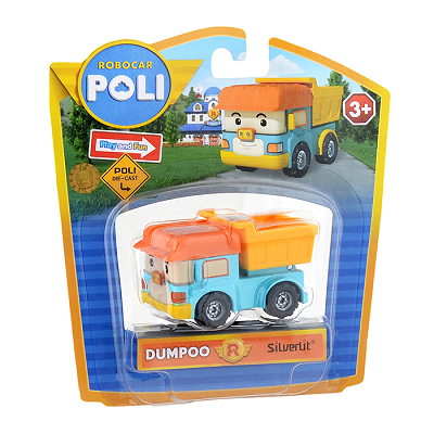 Silverlit Robocar Poli Металлическая машинка Дампу 6 см, 83164