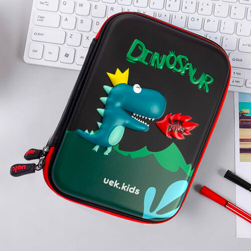 Пенал школьный UEK с динозавром для мальчика и девочки 1399₽