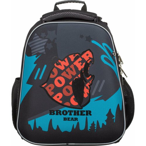 Ранец Basic Brother bear, 2 отд, эргоном. спинка ранец 1school basic brother bear 2 отд эргоном спинка