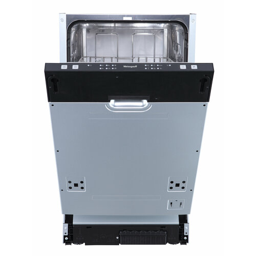 Встраиваемая посудомоечная машина Weissgauff BDW 40263 года гарантии 9 комплектов посуды 6 программ Интенсивная Эко Стекло Универсальная 90 минут Быстрая 30 минут таймер индикатор соли и ополаскивателя электронное управление дозагрузка посуды 2574000₽
