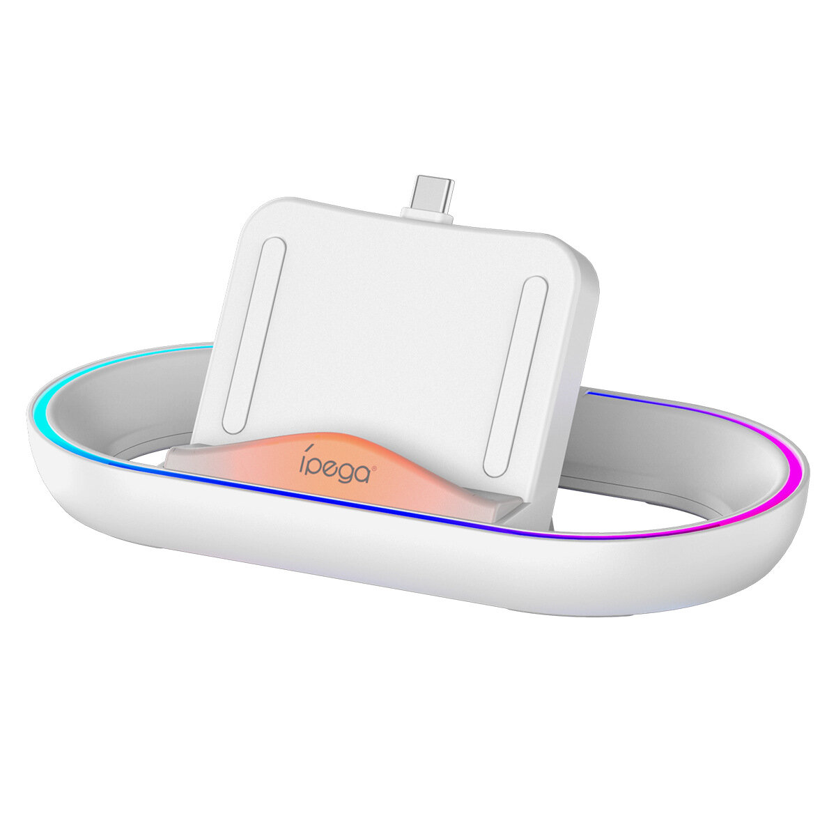 Зарядная станция ipega для PS Portal c RGB подсветкой, док-станция для ps portal — фото 1