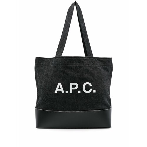 Сумка тоут A.P.C., черный