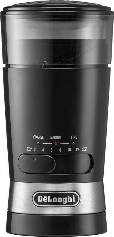 Кофемолка Delonghi KG210 170Вт сист. помол: ротац. нож вместим:90гр черный