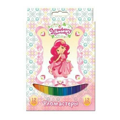 Набор фломастеров STRAWBERRY SHORTCAKE 12 шт 249₽