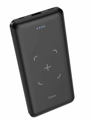 Портативный аккумулятор Hoco J50 Surf 10000mAh, черный, упаковка: коробка
