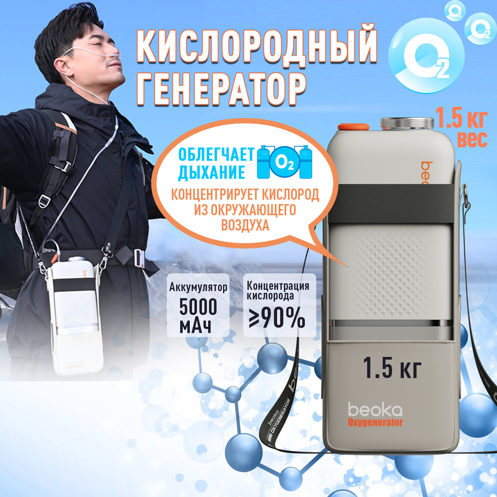 Кислородный концентратор Beoka C6-A