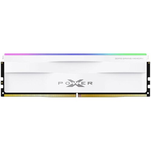 Память DDR5 16GB 6000MHz Silicon Power SP016GXLWU60AFSH Xpower Zenith RGB RTL Gaming PC5-48000 CL30 DIMM 288-pin 135В kit single rank с радиатором Re 1055400₽
