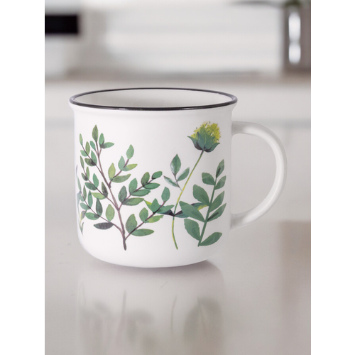 Кружки для чая 2 шт Home Style Летний луг фарфоровые 400 мл 1267₽