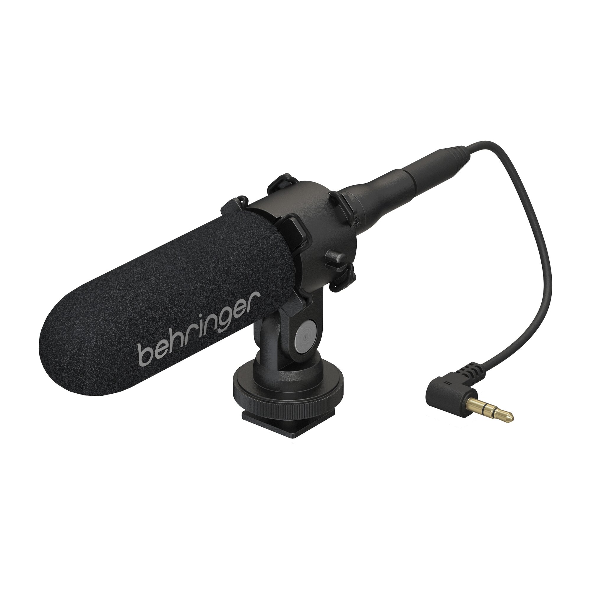 BEHRINGER VIDEO MIC - накамерный конденсаторный микрофон, 40 Гц -16 кГц, 120 дБ, разъем mini-jack 3.