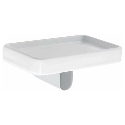 Мыльница Stil Haus Living LV09(08) настенная, хром/белый