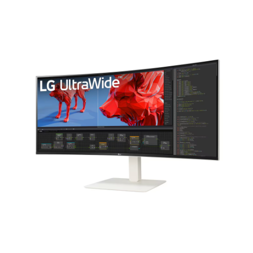 Монитор LG UltraWide 38WR85QC-W, белый