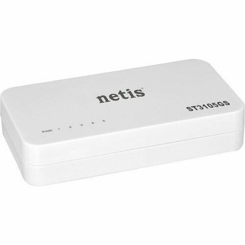 Коммутатор NETIS 5PORT 1000M ST3105GS 1673₽