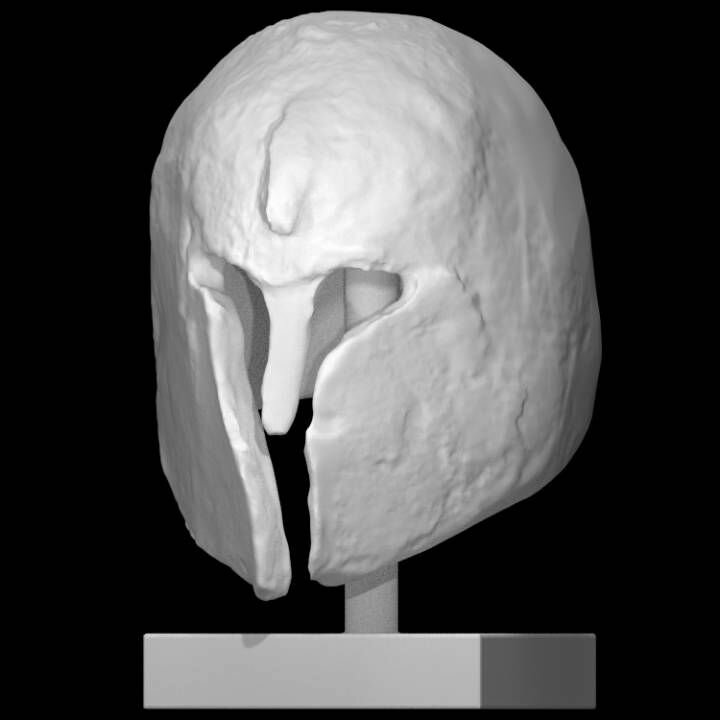 Копия Коринфского шлема 4 век до н. э. Масштаб 1:2