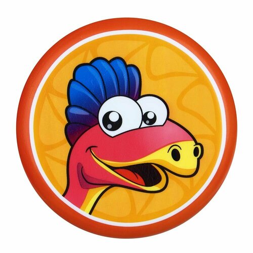 Летающий диск дино 16х15см мягкий PU 6 дизайнов SILAPRO 134-208 50000₽