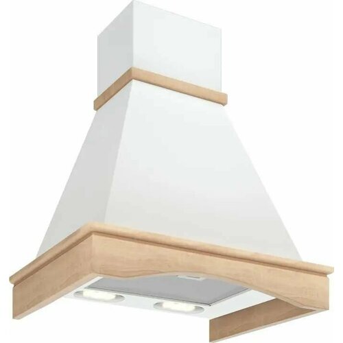 Вытяжка каминная Elikor Вилла 60П-650-П3Л белый ползунковое управление 190338 1360100₽