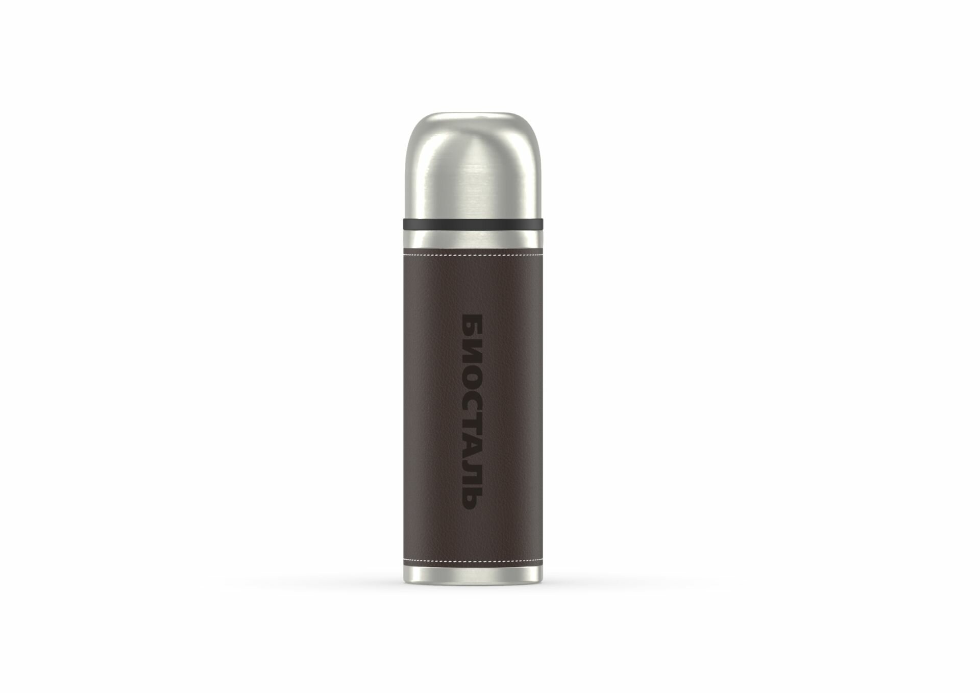Классический термос Biostal NYP-500P, 0.5 л, серебристый/коричневый