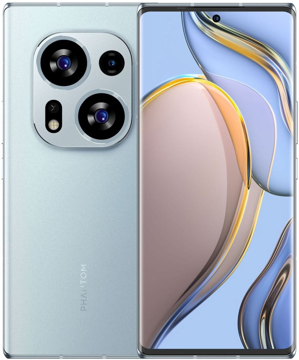 Tecno Phantom X2 AD8 8/256Gb 5G Серебро (Moonlight Silver) (Dimensity 9000) EAC