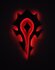 Настенный светильник World of Warcraft, ночник Орда, размер свети...