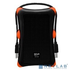 Silicon Power носитель информации Silicon Power Portable HDD 2Tb Armor A30 SP020TBPHDA30S3K USB3.0, 2.5", Shockproof, black Черный