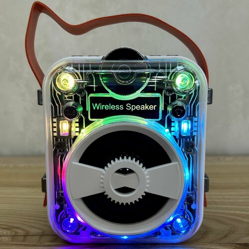 Портативная колонка Bluetooth LS-12 LED подсветка AUX USB Micro TF card TYPE-C FM-радио 199000₽