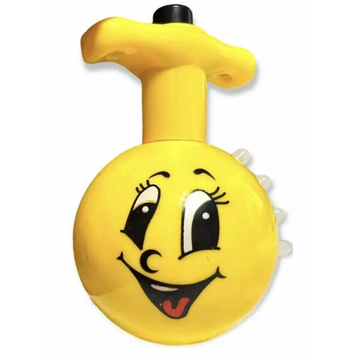 Игрушка Юла светящаяся и музыкальная смайлик