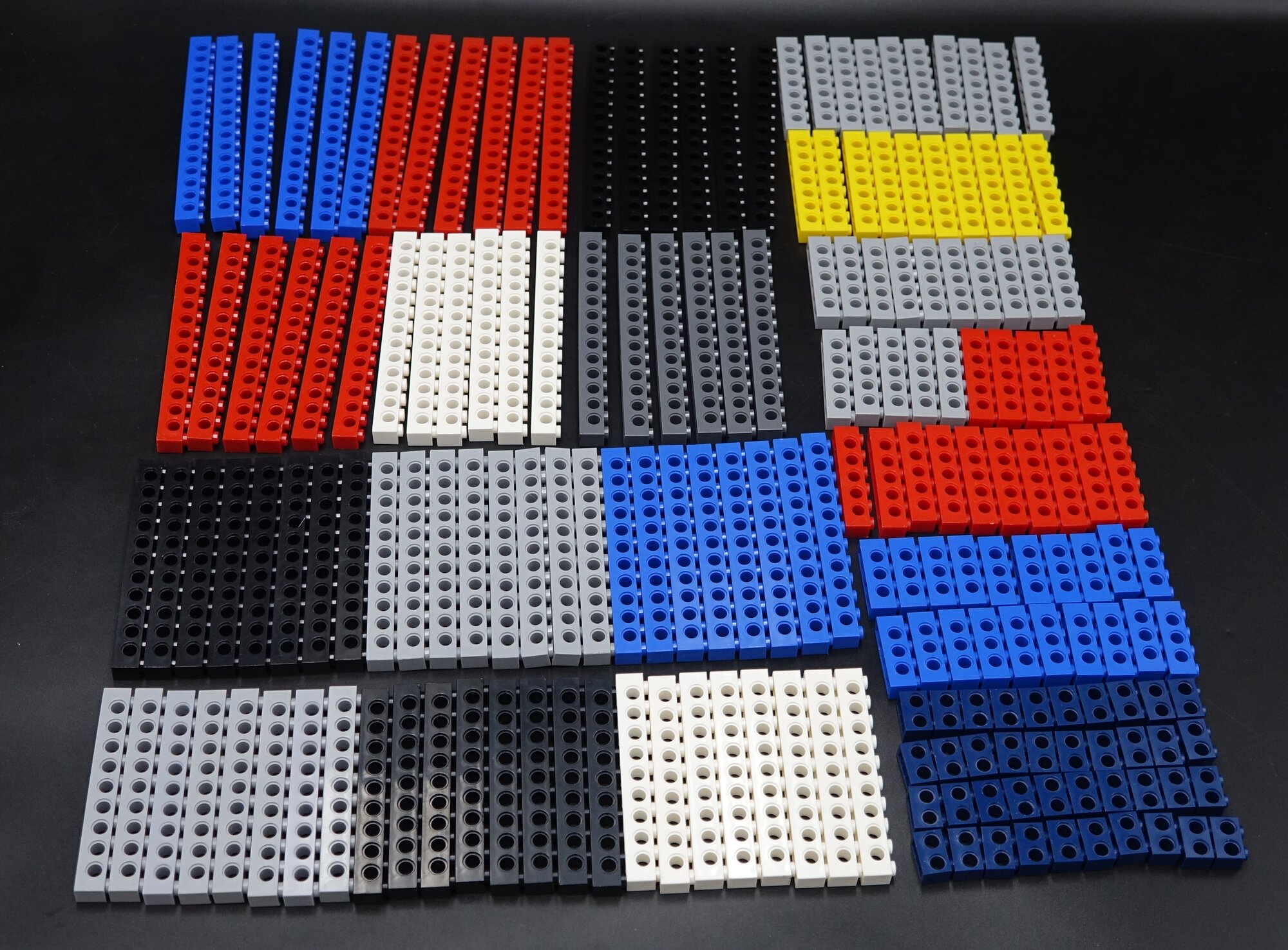 Набор балок с отверстиями Technic Brick with Holes №3, 194шт