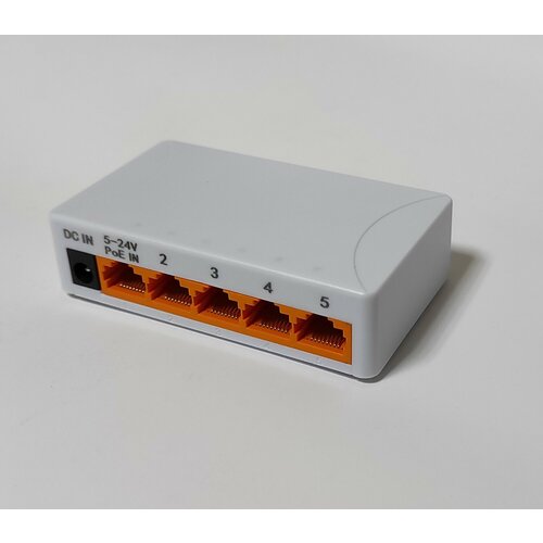 Коммутатор аверс AV-1005SW 5-портовый 10100M неуправляемый 750₽