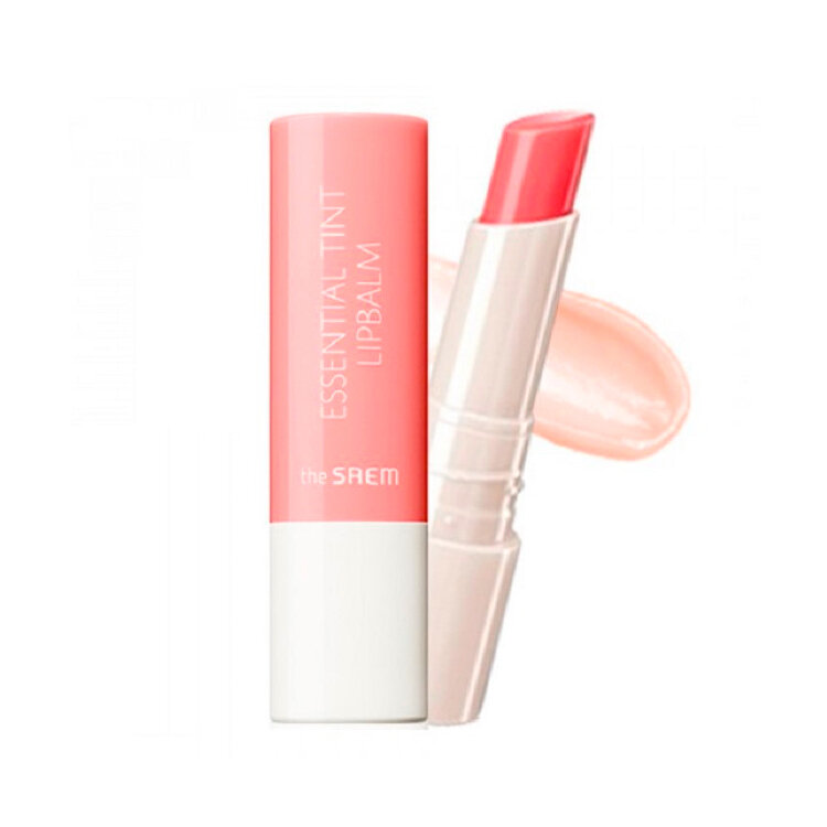 Ухаживающая помада-бальзам для губ (легкий малиновый оттенок) (4гр)