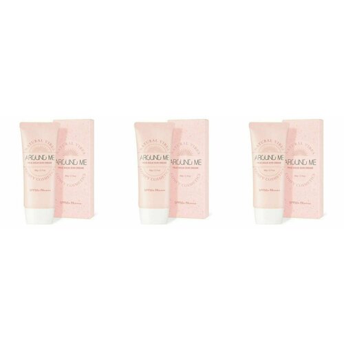 Welcos Крем солнцезащитный Around Me True Aqua Sun Cream 60 гр 3 шт 2753₽