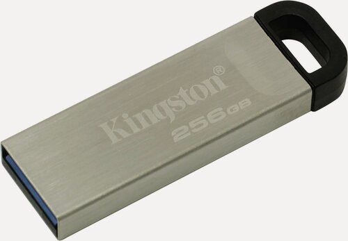 Изображение товара Флешка Kingston "DataTraveler Kyson", 256ГБ, USB 3.2, серебристый
