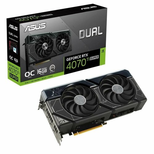 Видеокарта ASUS DUAL-RTX4070TIS-O16G 13163300₽