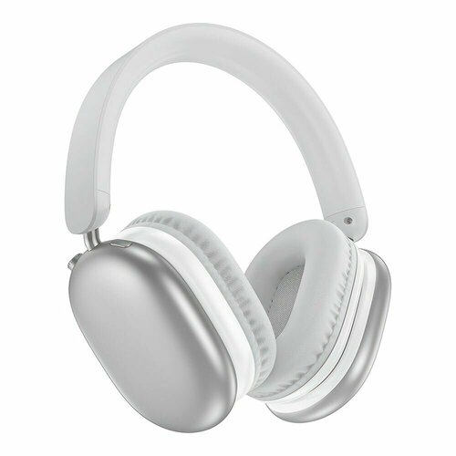 Bluetooth гарнитура BOROFONE BO27 Rhyme BT 53 35мм накладная громкость - серебро 2070₽