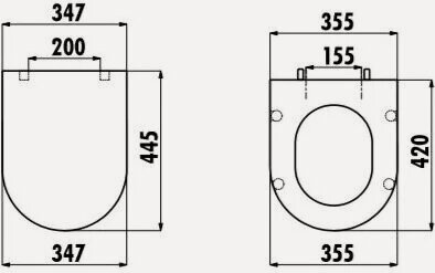 Изображение товара Крышка-сиденье Creavit Amasra Ultima KC0103.03.0000E с микролифтом