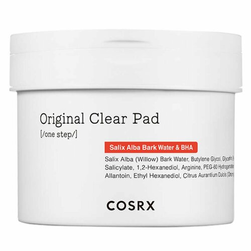 COSRX Очищающие пэды для лица с BHA-кислотой Original Clear Pad 70 шт 2487₽