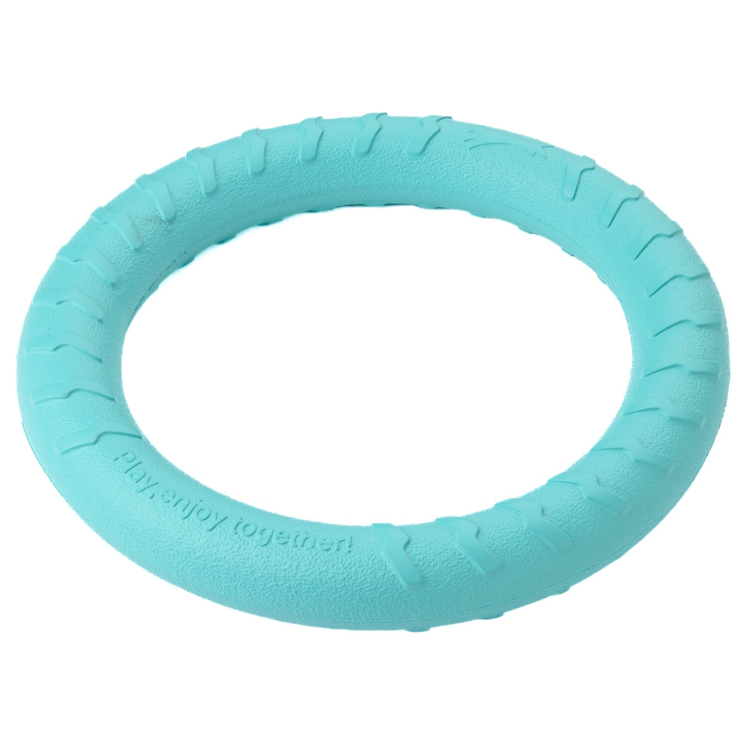 Mr.Kranch игрушка для собак Кольцо, диаметр 28 см, бирюзовая — фото 1