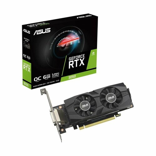 Видеокарта ASUS RTX3050-O6G-LP-BRK 24484₽