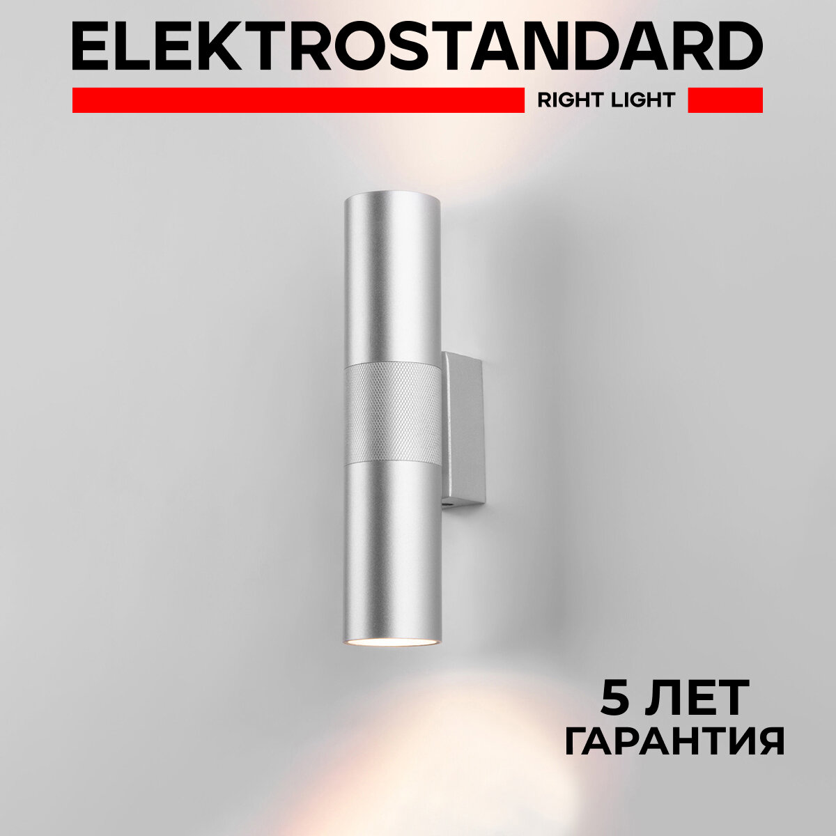 фото Светильник настенный светодиодный Steel Elektrostandard 40119/LED серебро