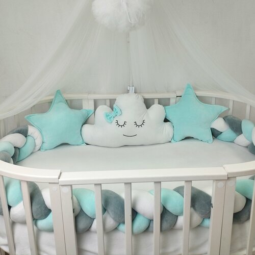 Комплект бортиков коса игрушки облако 6250₽