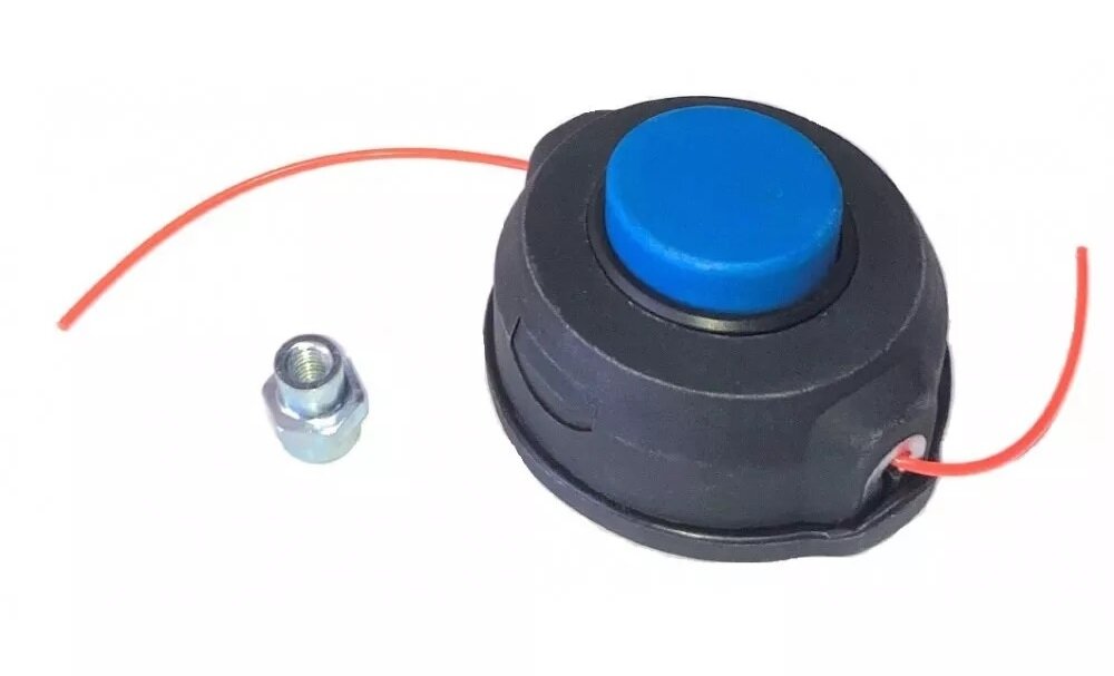 фото Катушка (головка) триммерная для HU-T25 (гайка М10х1 левая резьба) Dлески до 4мм